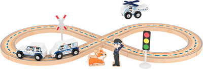 Железная дорога игрушечная Hape Jadore Полицейское отделение / 833187_HPJ