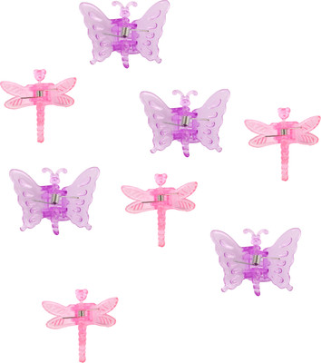 Набор зажимов садовых Garden Show Клипсы для орхидей (8шт, бабочка/стрекоза)