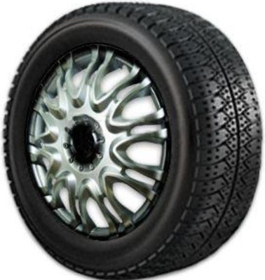 Набор колпаков LION X5 Газель 16" пруж. AK1623 (2шт, серебристый/черный)