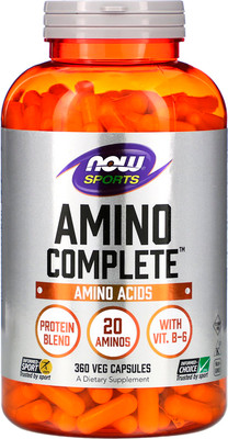 Комплексные аминокислоты NOW Amino Complete (360 капсул)