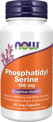 Комплексная пищевая добавка NOW Phosphatidyl Serine (60 капсул)