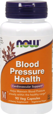Пищевая добавка NOW Blood Pressure Health (90 капсул)