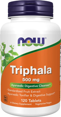 Комплексная пищевая добавка NOW Triphala (120 таблеток)