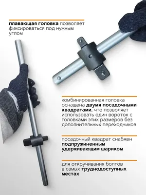 Вороток Forstime FT-8036450D (63585)