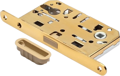 Защелка врезная Lockstyle М411C ET (с ответной планкой, GL)