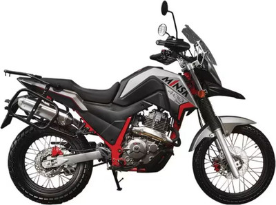 Мотоцикл M1NSK Goose 400 (серебристый/черный)