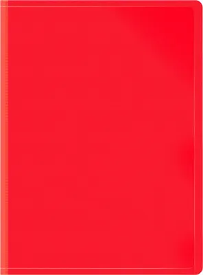Папка для бумаг Бюрократ BPV10RED (красный)
