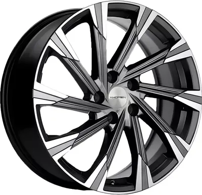 Литой диск Khomen KHW1901 NX/RAV4 19x7.5" 5x114.3мм DIA 60.1мм ET 40мм (Gray FP)