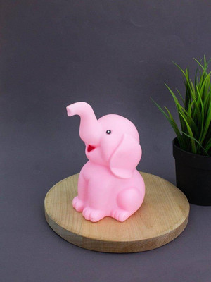 Ночник ILikeGift Happy elefant / 149-020-01 (розовый)