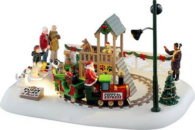 Световая фигурка Lemax General Игровой парк для щенков / 54456