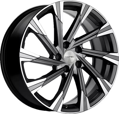 Литой диск Khomen KHW1901 Tugella 19x7.5" 5x108мм DIA 63.4мм ET 46мм (Gray FP)