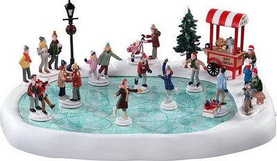 Статуэтка Lemax Деревенский пруд для катания на коньках / 94048-EU