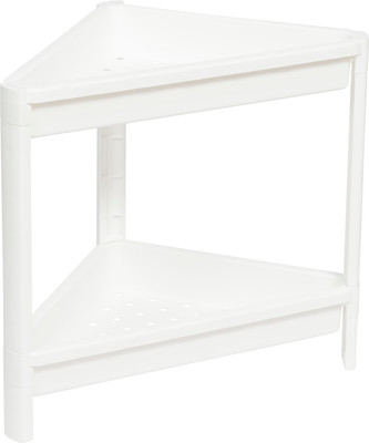 Этажерка Violet Vikea угловая 2-х ярусная / 783206 (белый)