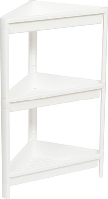 Этажерка Violet Vikea угловая 3-х ярусная / 783306 (белый)
