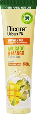 Гель для душа Dicora Mango & Avocado с витамином Е (100мл)