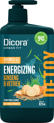 Гель для душа Dicora Vetiver & Ginseng Energy (825мл)