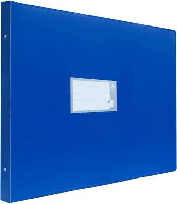 Папка-регистратор Бюрократ 0827GA3BLU (синий)