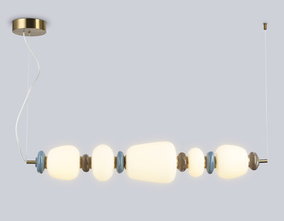 Люстра Ambrella LH53176 SB/WH (бронза/белый)