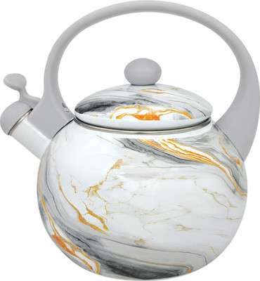 Чайник со свистком Appetite Мраморный FT7-MR