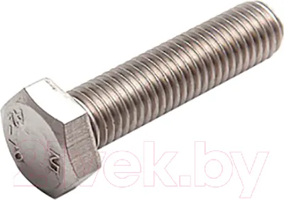 Болт ЕКТ М6x70 DIN933 / 5724996 (100шт, нержавеющая сталь)