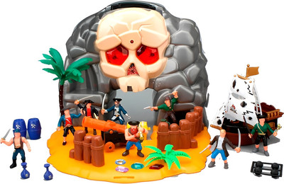 Игровой набор Junfa Toys Остров черепа / WK-25992
