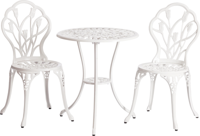Комплект садовой мебели Tetchair Secret De Maison Waltz of Flowers D60/H67, 52x40 (Butter White)
