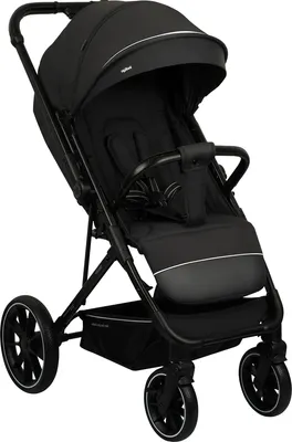 Детская прогулочная коляска INDIGO Delta+ (черный)
