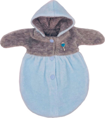 Аксессуар для куклы Magic Manufactory Конверт с рукавами Стильный вечер (голубой)