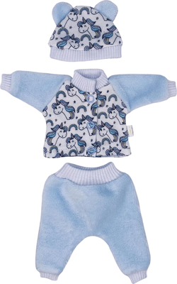 Аксессуар для куклы Magic Manufactory Костюм Маленькие мишки (голубой/бутылочки)