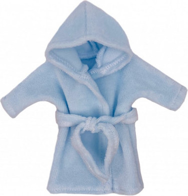 Аксессуар для куклы Magic Manufactory Халат Уютные бани (голубой)