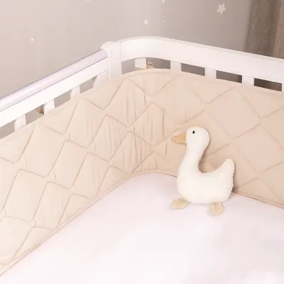 Бортик в кроватку Perina Slim / СБ.120-SM.04 (бежевый)