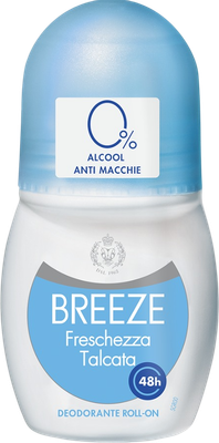 Дезодорант шариковый BreezE Freschezza Talcata No Alchol (50мл)