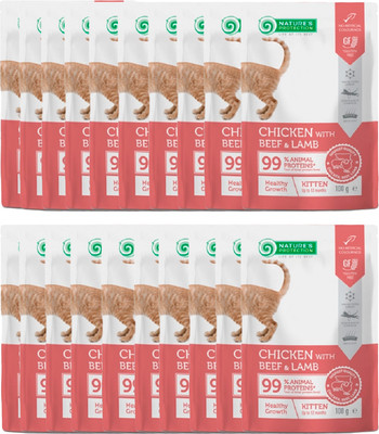 Влажный корм для кошек Nature's Protection Kitten Healthy Growth С кур.,гов.,ягн. / NPUPF63658 (22шт)