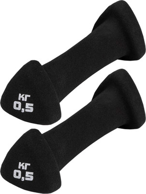 Набор гантелей Espado ES1118ED (0.5кг, черный)