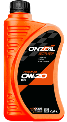 Моторное масло Onzoil Premium 0W20 C5 (900мл)