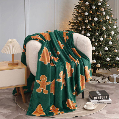 Плед Sofi de Marko Christmas Сake 150x200 / Пл-Нг01-150х200 (зеленый)