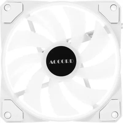 Вентилятор для корпуса Accord ACC-XF12 ARGB (белый)