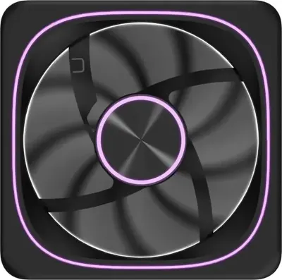 Вентилятор для корпуса Formula Air Fusion 1 BK ARGB (черный)