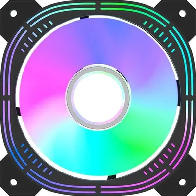 Вентилятор для корпуса Formula Nulight 12BK FR RGB (черный)