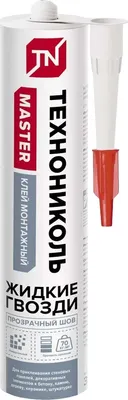 Клей Технониколь Master Универсальный акриловый Прозрачный шов (280мл)