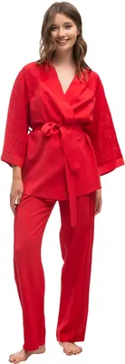 Кофта пижамная Milavitsa 9401 (р.170-84-92, темно-алая роза)