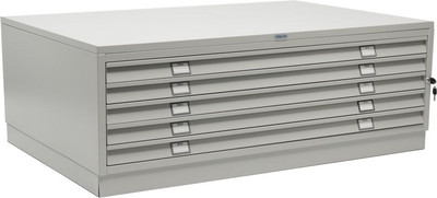 Шкаф металлический Практик Картотека A0-05/0 (база)