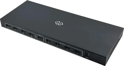 Сплиттер Digma DHSP-v1.4x8 HDMI (f)/8xHDMI (f) (черный)