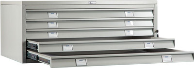 Шкаф металлический Практик Картотека A1-05/1 (верх)