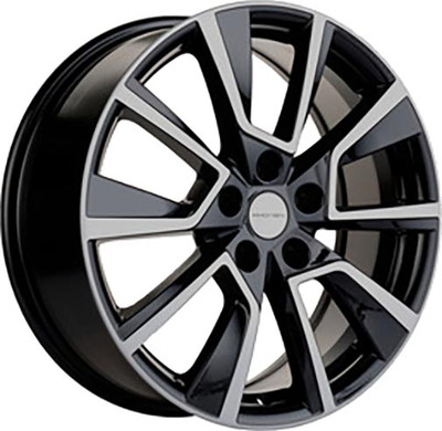 Литой диск Khomen KHW1802 Tucson 18x7" 5x114.3мм DIA 67.1мм ET 51мм (Black FP)