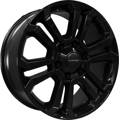 Литой диск Khomen KHW1817 Tank 300/500 18x7.5" 6x139.7мм DIA 100.1мм ET 36мм (Black)