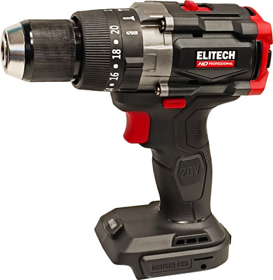 Аккумуляторная дрель-шуруповерт Elitech CD 20BL2 / 205726
