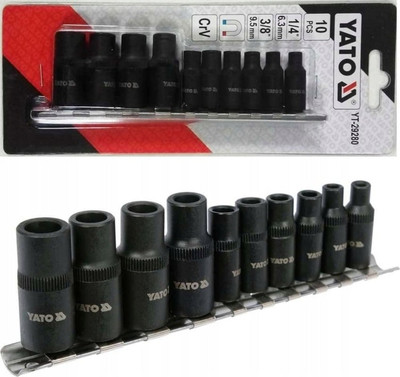 Метчикодержатель Yato Набор адаптеров для метчиков YT-29280