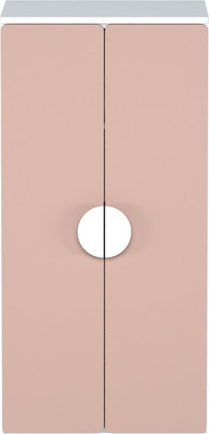 Шкаф Mebelain  Пикси 120 со штангой (мечтательный розовый)