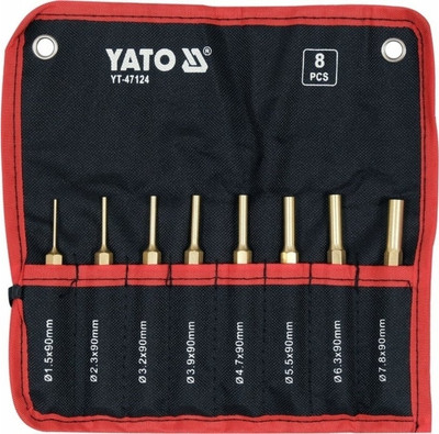 Набор выколоток Yato YT-47124 (8пр)